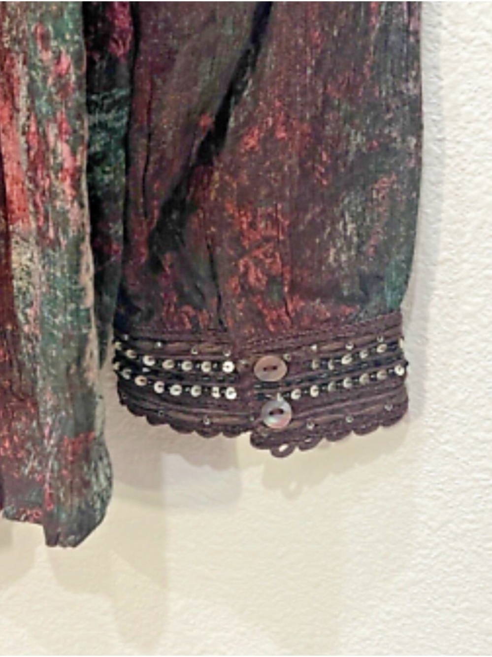 Soft Surroundings whimsical blouse - Picture 6 of 6